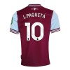 Maglia ufficiale West Ham United L. Paqueta 10 Casa 2024-25 per Uomo